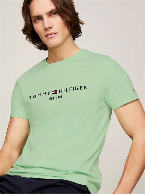 tommy logo tee TOMMY HILFIGER | MW0MW11797LXZ